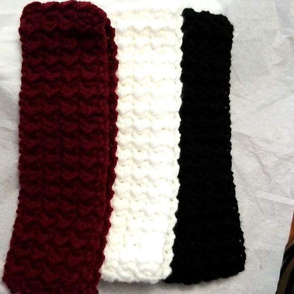 HANDCRAFTED BEST VALUE headband / ear warmers - Picture 2 of 2